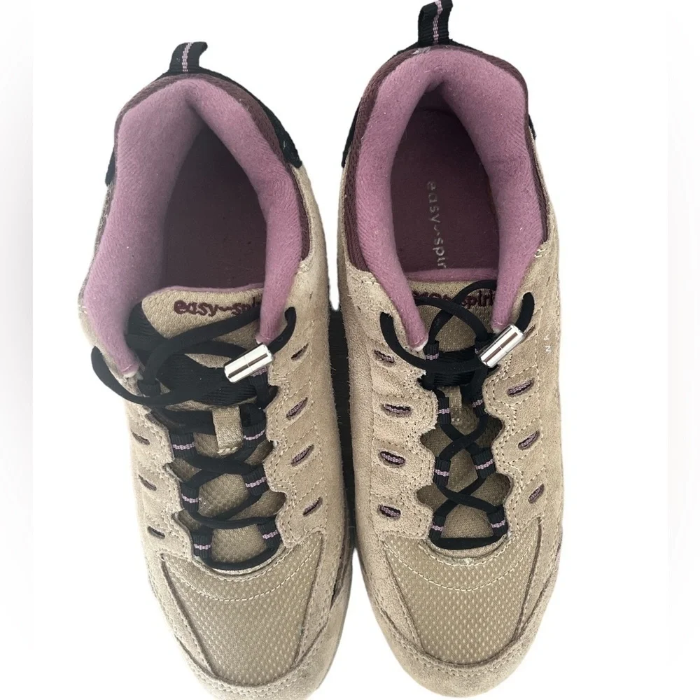 Easy Spirit Romy Sneaker Shoes Tan Walk /Run 8 N